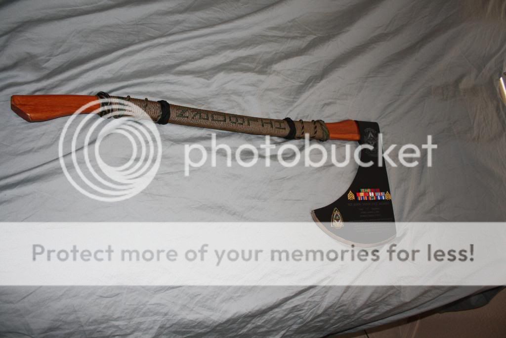 Wrapped handles in 550 cord XterraNation