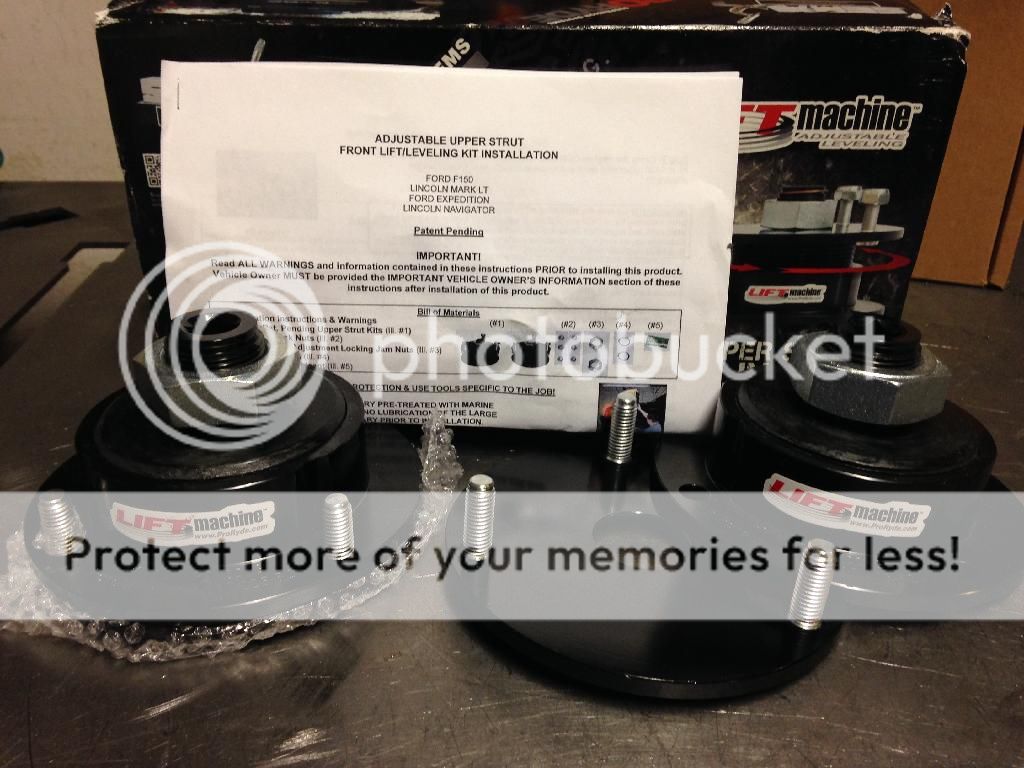 0414 F150 adjustable leveling kit Ford Powerstroke Diesel Forum